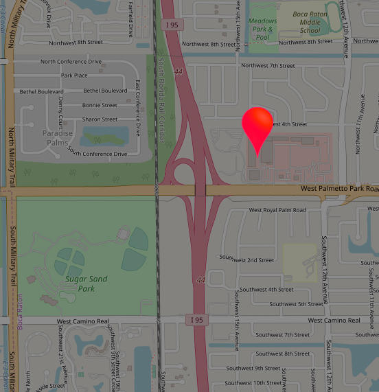 Map of The Mall At Millenia location